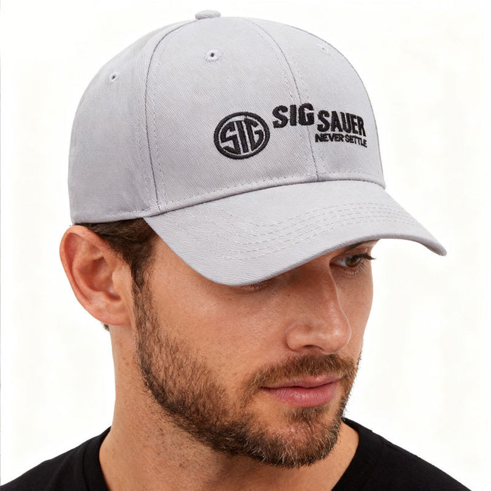 Wholesale Grey Breathable Cotton Baseball Cap Summer Dome Curved Brim MOQ:2