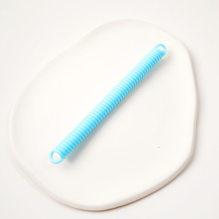 Wholesale Creative retractable elastic rope key chain pendant spring anti-lost bracelet chain ring