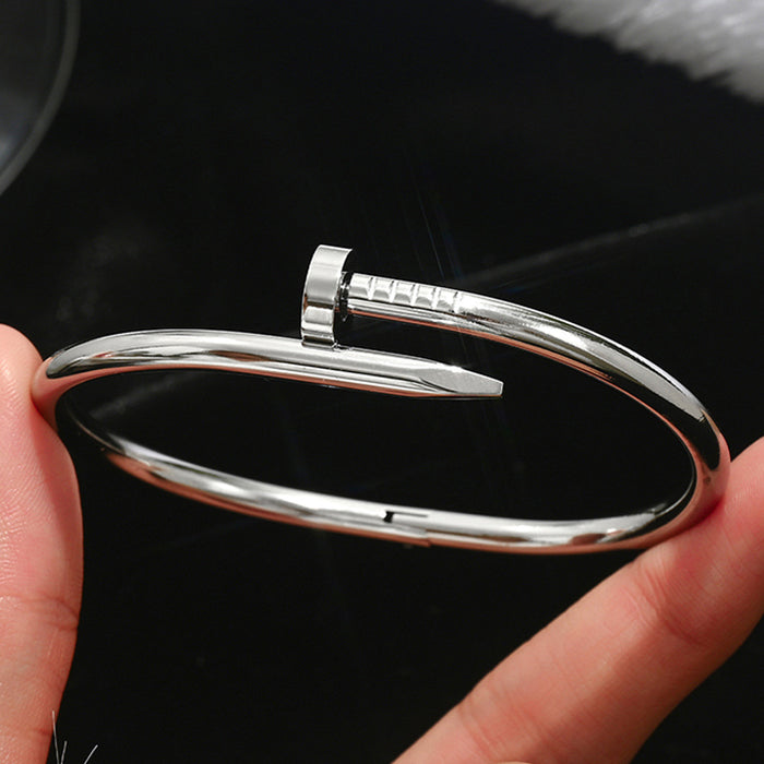 Wholesale Titanium Steel Gold Tone Four Leaf Clover Bracelet Set For Women Trendy Jewelry Accessory