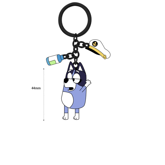 Wholesale Cartoon Puppy Metal Keychain JDC-KC-BuYu001