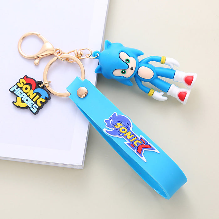 Wholesale Cute Cartoon Soft Rubber Doll Keychain JDC-KC-BoYue004