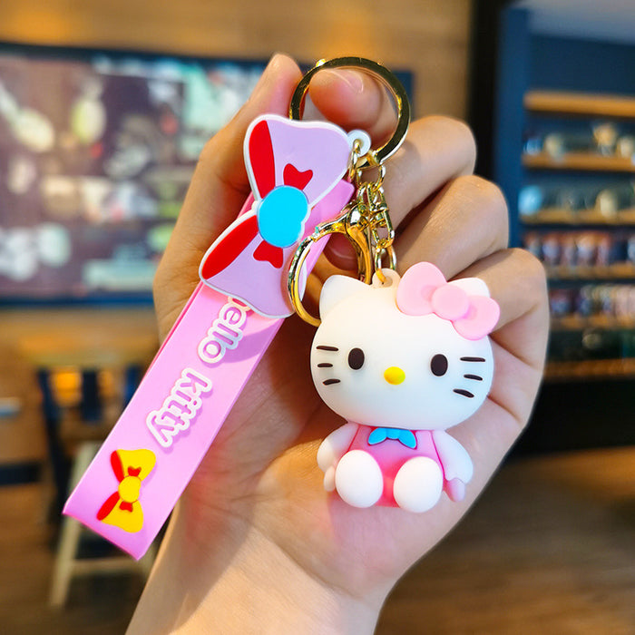 Wholesale Cartoon Doll Silicone Keychain JDC-KC-Tingm238