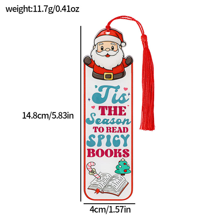 Wholesale Christmas tassel patterns Bookmarks