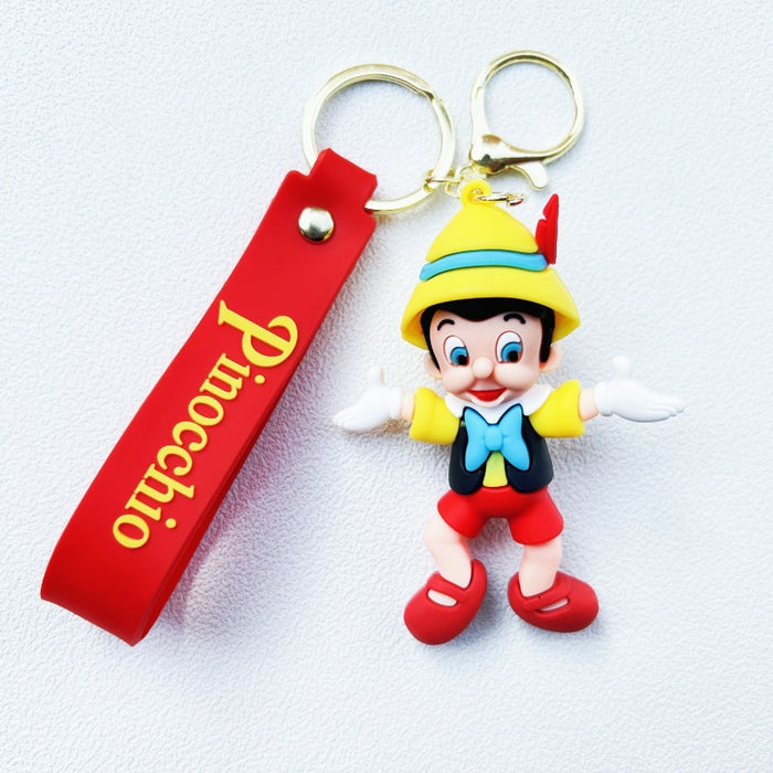 Wholesale PVC Cartoon Doll Keychain JDC-KC-WuYi144