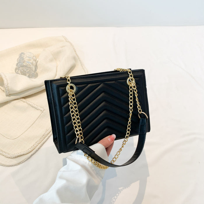 Wholesale PU Retro Shoulder Crossbody Rhombus Crossbody Bag JDC-SD-MingShuo023