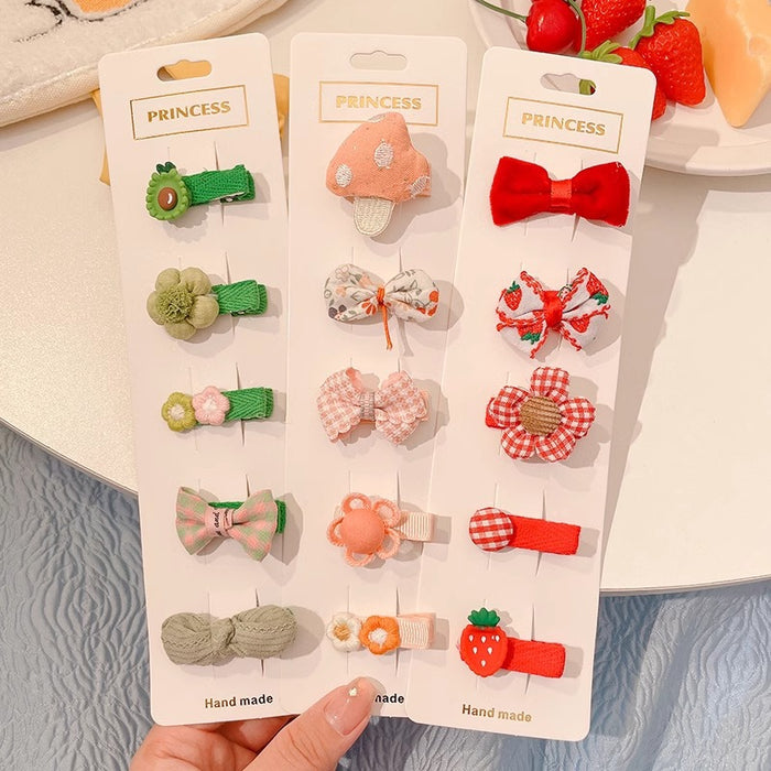 Wholesale  Children's Baby Hair Accessories  Hair Clip Girl's Hair Cute  Clip