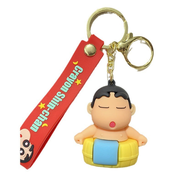 Wholesale PVC Cartoon Doll Keychain JDC-KC-WuYi130