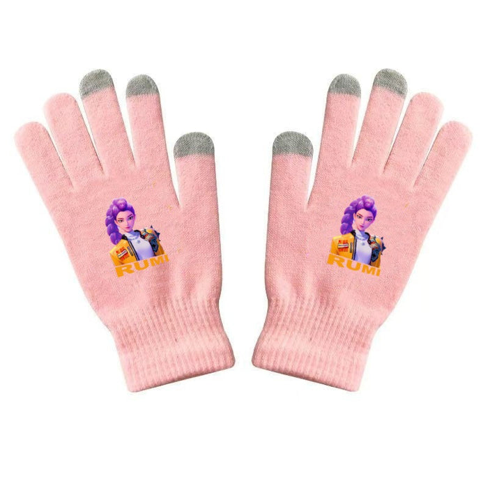 Wholesale KPOP Student gloves warm touchscreen gloves