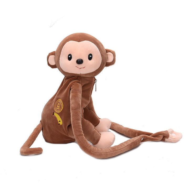 Wholesale Velvet New Cartoon Plush Shoulder Bag  JDC-SD-YuanDuo014