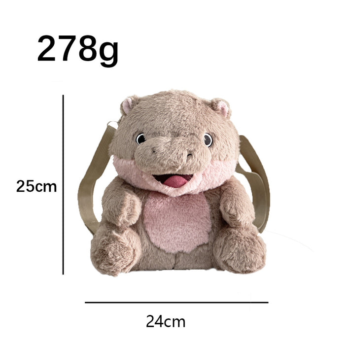 Wholesale small dwarf hippo dwarf hippo plush doll