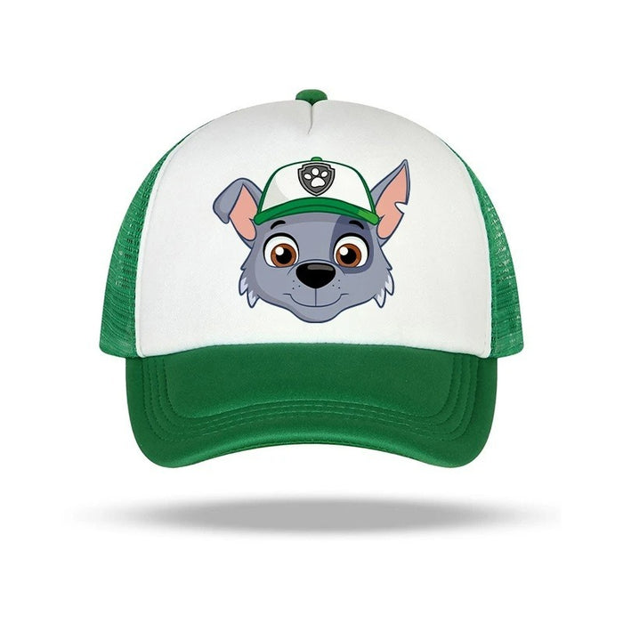 Wholesale Cartoon Character Ball Cap Mesh Breathable Dome  Sports Hat