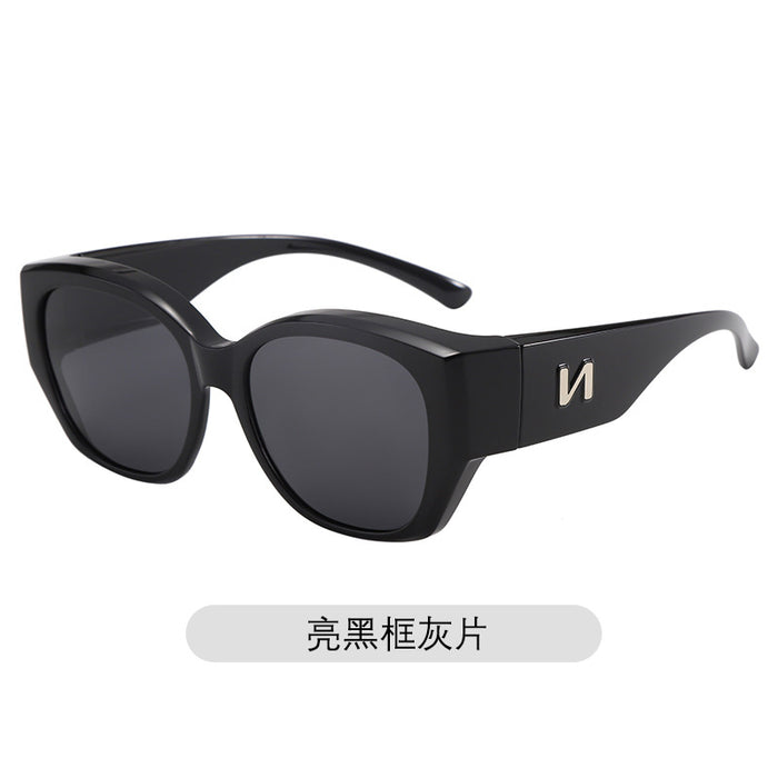 Wholesale Polarized large frame myopia sports sunglasses