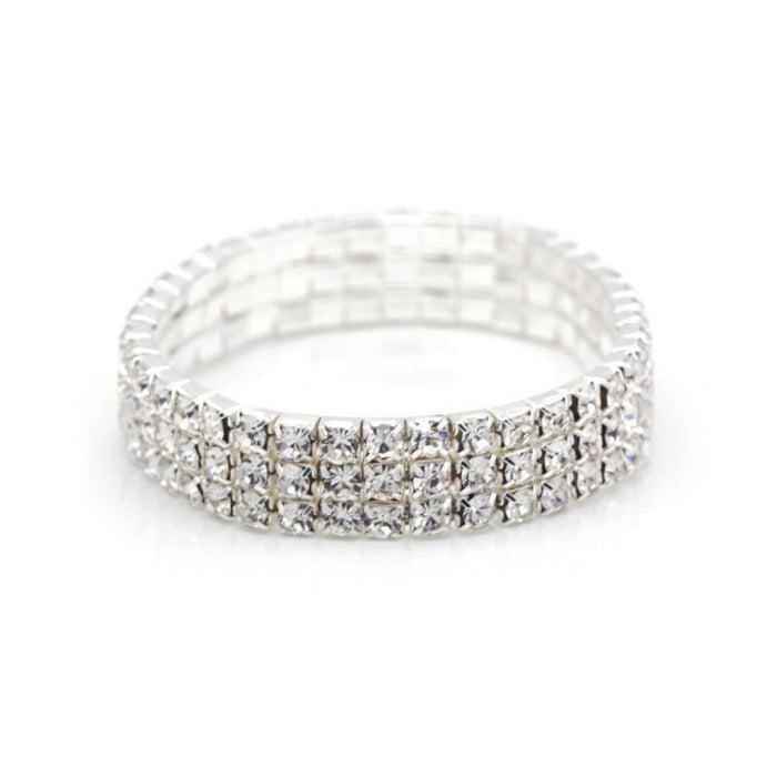 Wholesale Full Diamond Elastic Bracelet