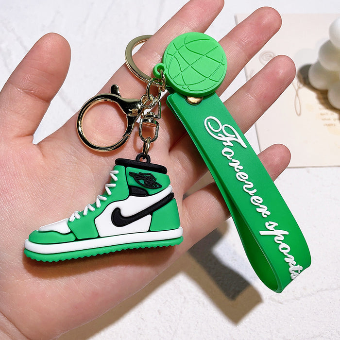 Wholesale Cartoon Shoes Silicone Doll Keychain JDC-KC-QiChao011