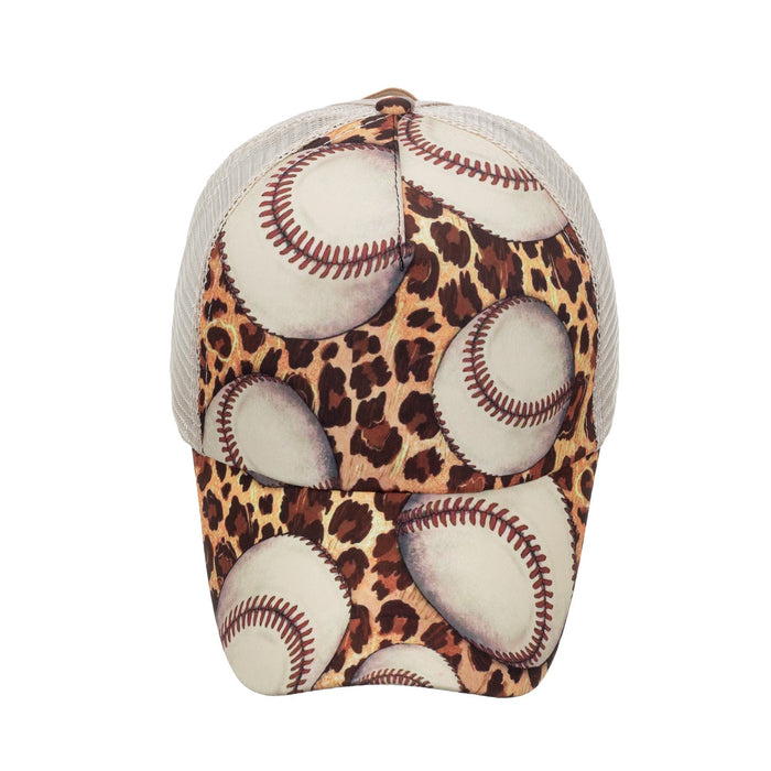 Wholesale baseball leopard print baseball cap JDC-HT-ZhonM003