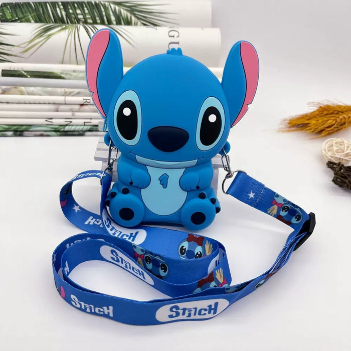 Wholesale stilley silicone bag cute doll children's bag small satchel keychain coin purse