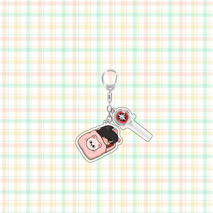 Wholesale Acrylic Keychain JDC-KC-HanTian023