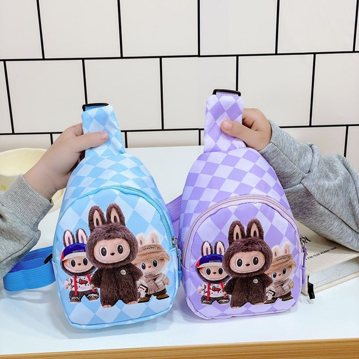 Wholesale Children' s bag cartoon small chest bag boys and girls lightweight and fashionable children' s bag