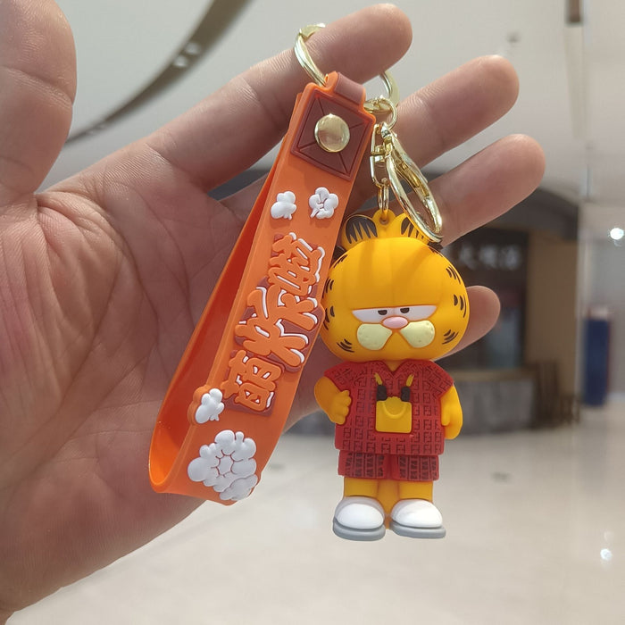 Wholesale Silicone Cartoon Figure Keychain JDC-KC-YiChang008