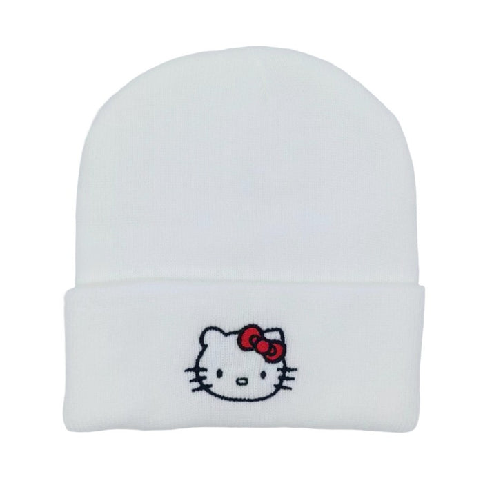 Wholesale Cartoon Embroidery Acrylic Wool Knitted Hat JDC-FH-Shengn004