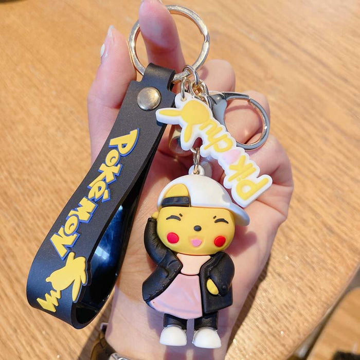 Wholesale Cartoon Doll PVC Keychain JDC-KC-JinG040