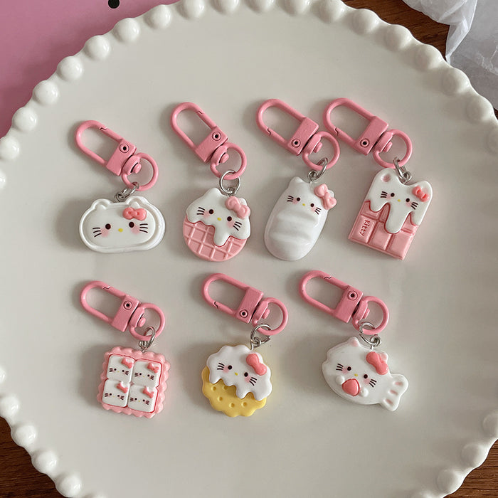 Wholesale Keychain pendant, cute cartoon backpack ornament