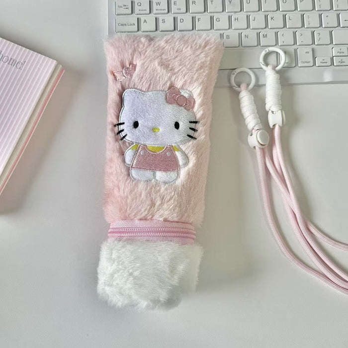 Wholesale Cartoon Plush Toothpaste Pencil Bags