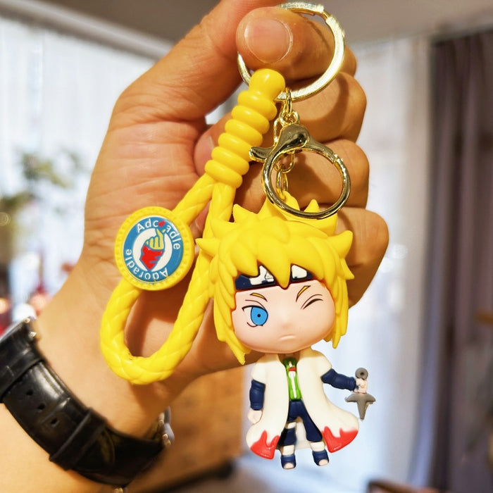 Wholesale PVC Cartoon Doll Keychain JDC-KC-WuYi146