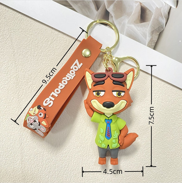 Wholesale Cute cartoon character keychains for couples