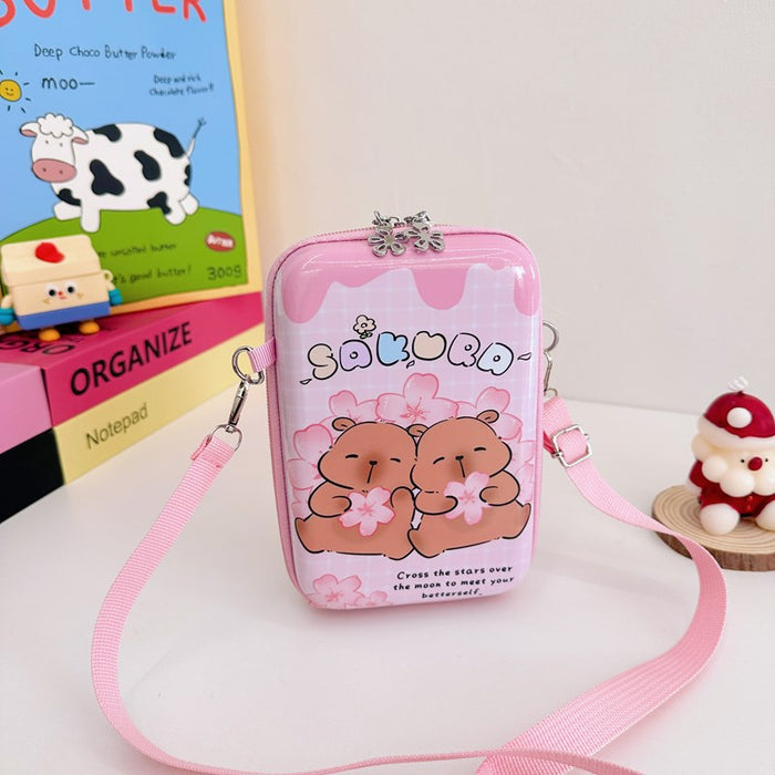 Wholesale Fresh Cartoon Creative Simple Kids Shoulder Crossbody Bag