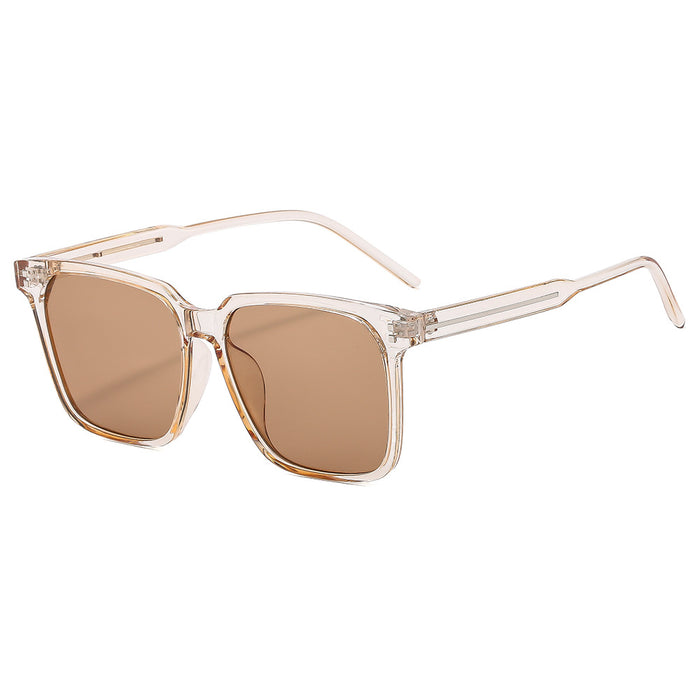 Wholesale Large frame sunglasses with UV protection, outdoor sunshade, rice studs, fashionable and personalized sunglasses