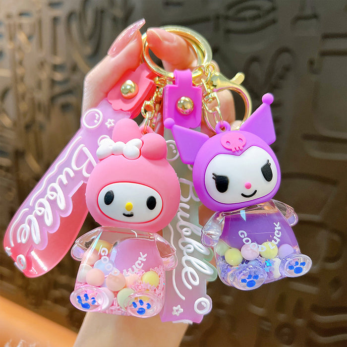 Wholesale Cartoon Acrylic Oil Keychain JDC-KC-YanG037