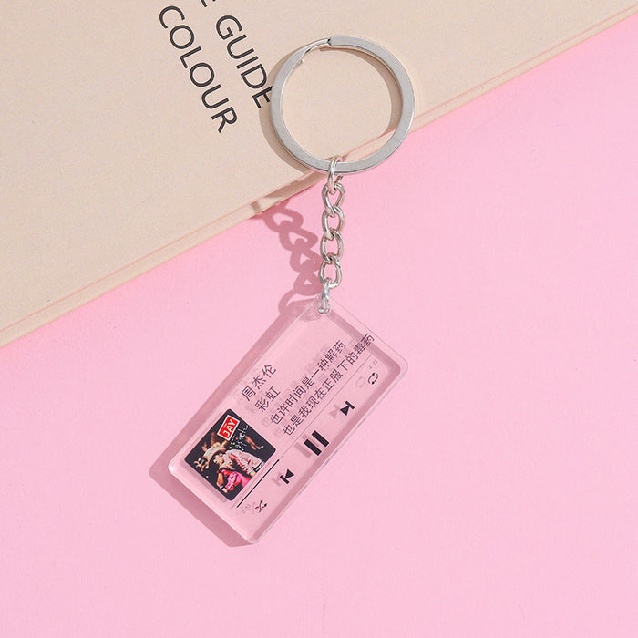 Wholesale Cartoon Cute Acrylic Keychain JDC-KC-AnDao005