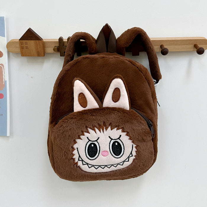 Wholesale Cartoon Children' s Plush Cute Cartoon Shoulder Bags