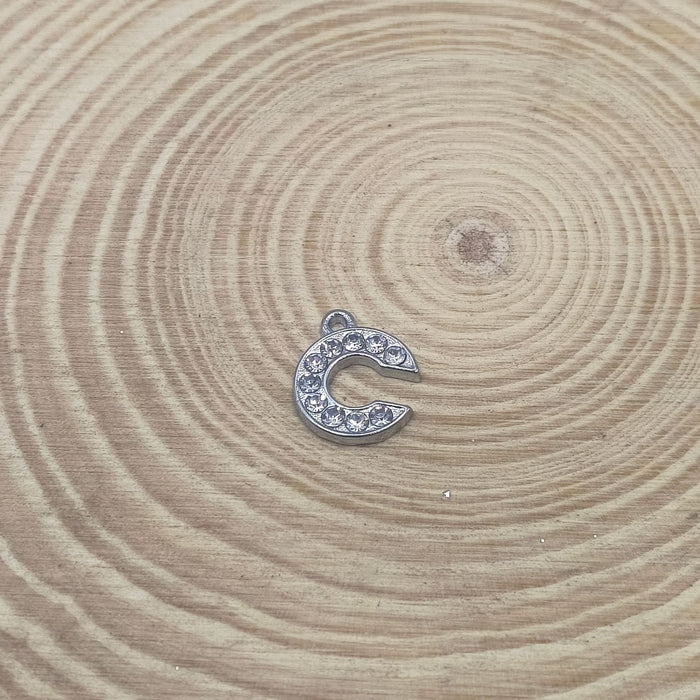 Wholesale Diamond letter pendant personality clavicle chain clothing luggage alloy jewelry accessories