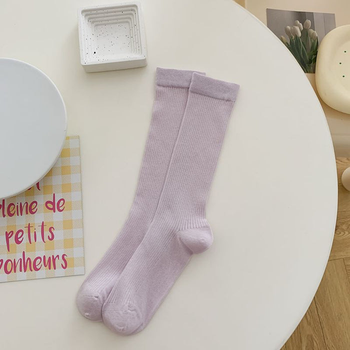 Wholesale Middle socks, pure cotton long socks, pile socks