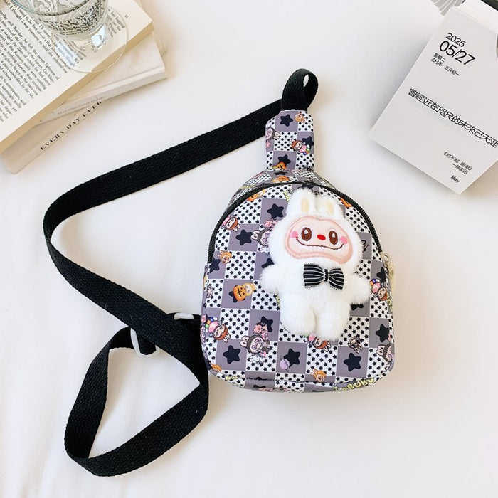 Wholesale Single shoulder cartoon children's backpack storage bag