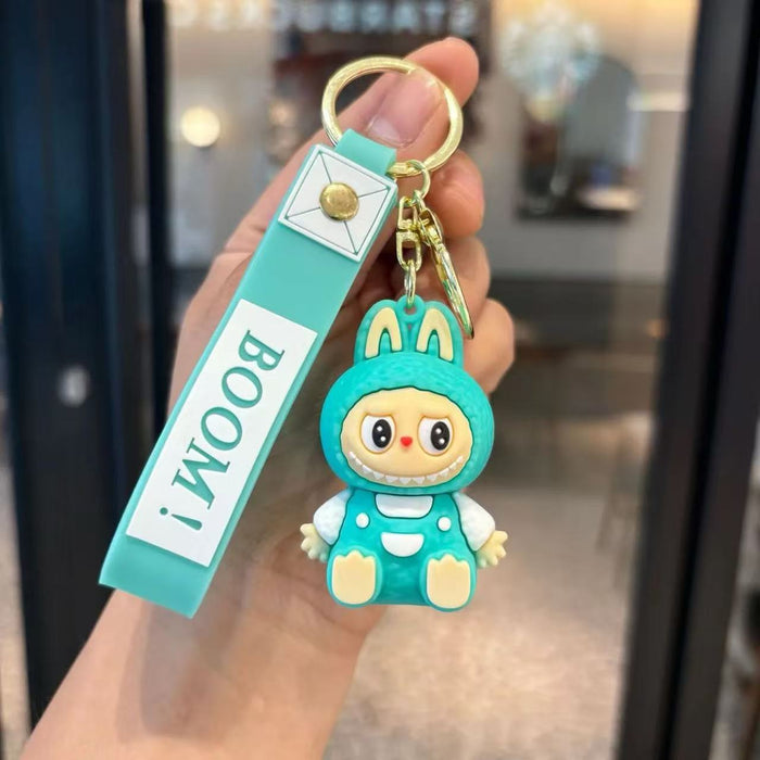 Wholesale Cute Series Keychain Sitting Car Backpack Pendant Street Stall Small Gifts
