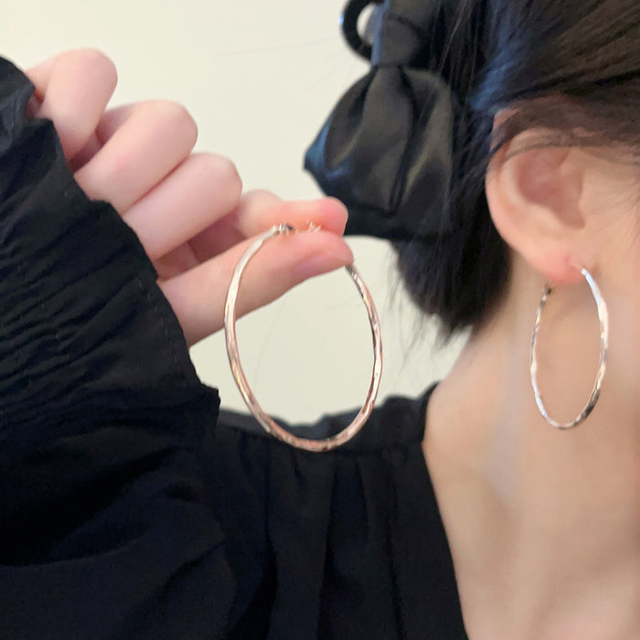 Wholesale Large Circle Ear Ring Ear Ring Temperament All-match Ear Jewelry