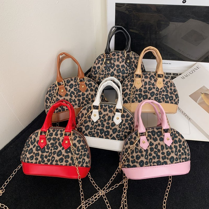Wholesale Leopard Print Fashion Kids'  Backpack