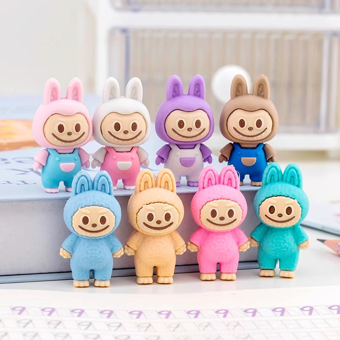 Wholesale Cartoon Rabu Eraser Boxed Primary School Eraser Children' s Prize Stationery Gift