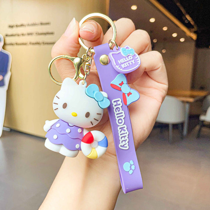 Wholesale PVC Cartoon Doll Keychain JDC-KC-LeZi029