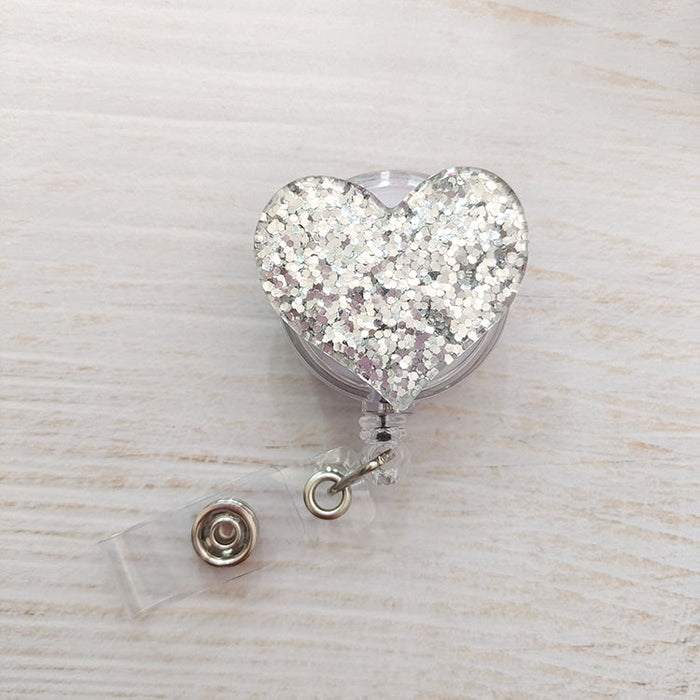 Wholesale Acrylic Love Telescopic Keychain JDC-KC-GuXi008