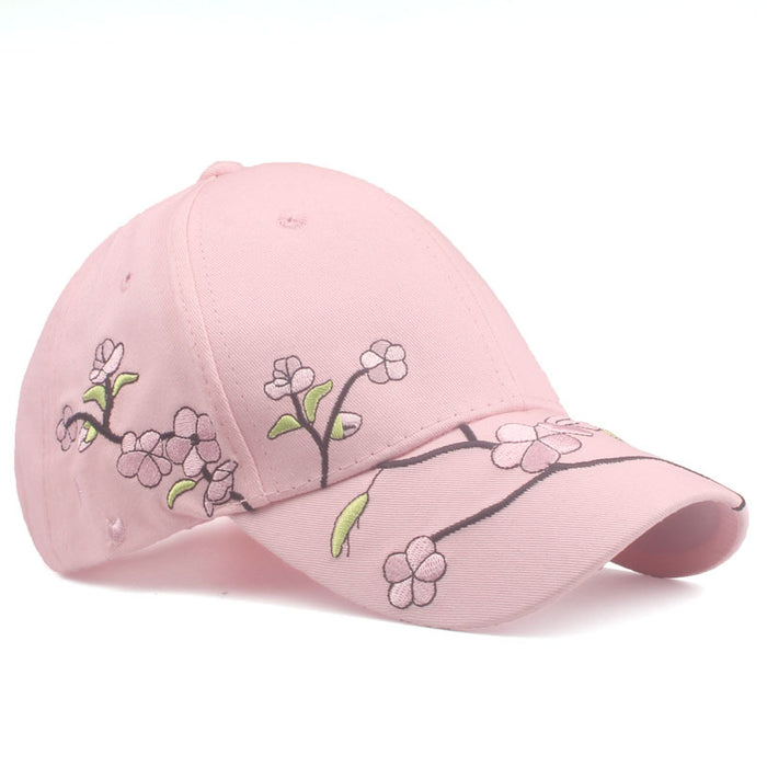 Wholesale Floral pattern breathable fabric sweat-wicking baseball cap