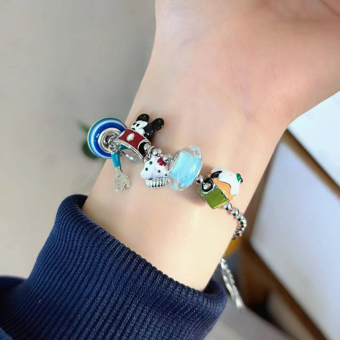 Wholesale Mouse Cake and Candy Bracelet