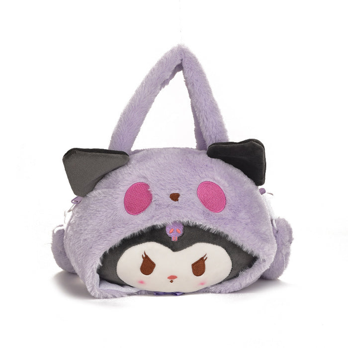 Wholesale cartoon doll bag dog plush bag frog star girl toy bag