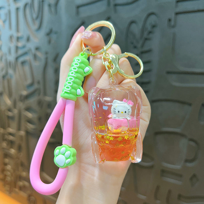 Wholesale Acrylic Cute Cartoon Super Keychain JDC-KC-YanG016