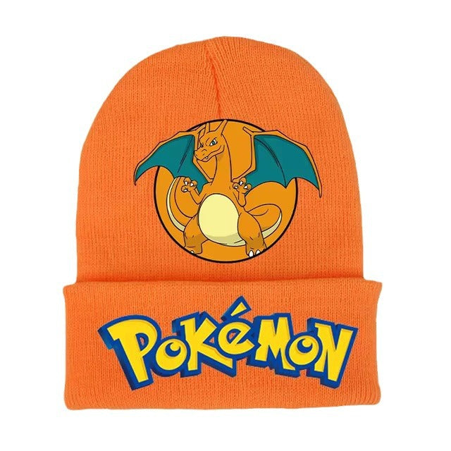 Wholesale Student Cartoon Print Knitted Hats Men and Women Wool Hats JDC-FH-JR002