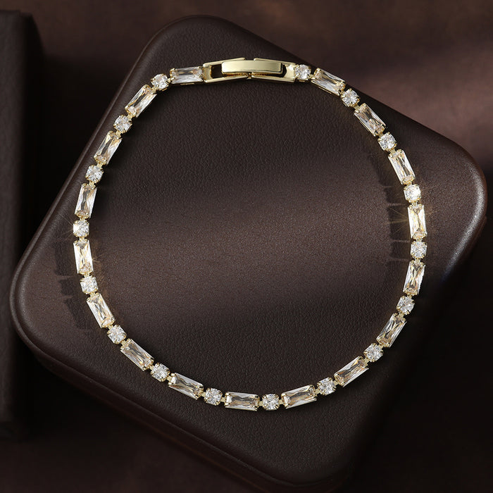 Wholesale diamond zircon bracelet female jewelry  color