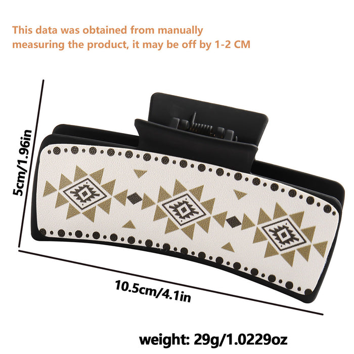 Wholesale Fashionable three large square Hair Clips